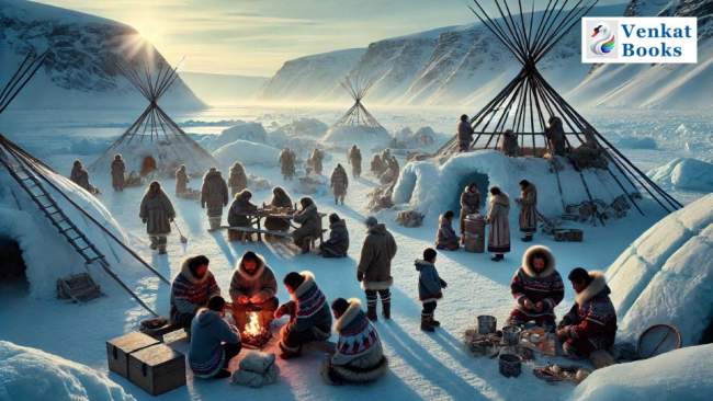 Inuit Native Americans who lived in Alaska and Canada